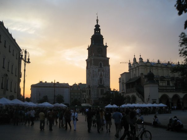 Main square in Krakow